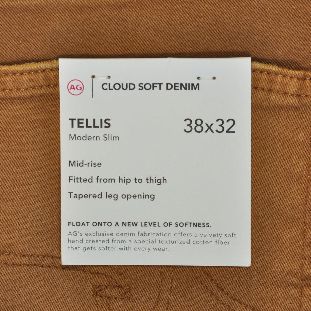 AG Jeans Brown Tellis Modern Slim Fit Jeans
