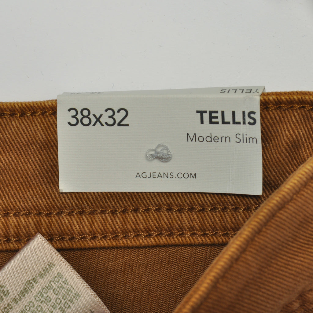 AG Jeans Brown Tellis Modern Slim Fit Jeans