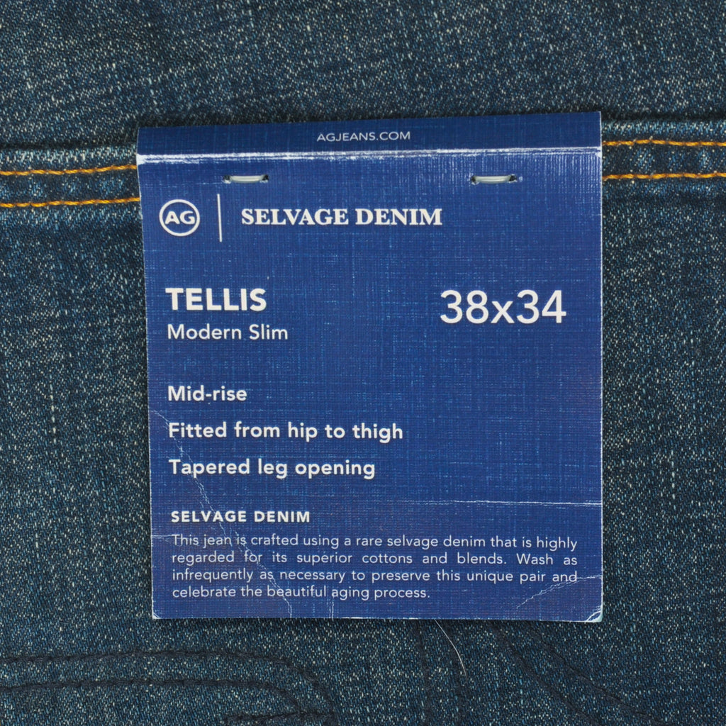AG Jeans Tellis Modern Slim Nihon Menpu Selvedge Jeans