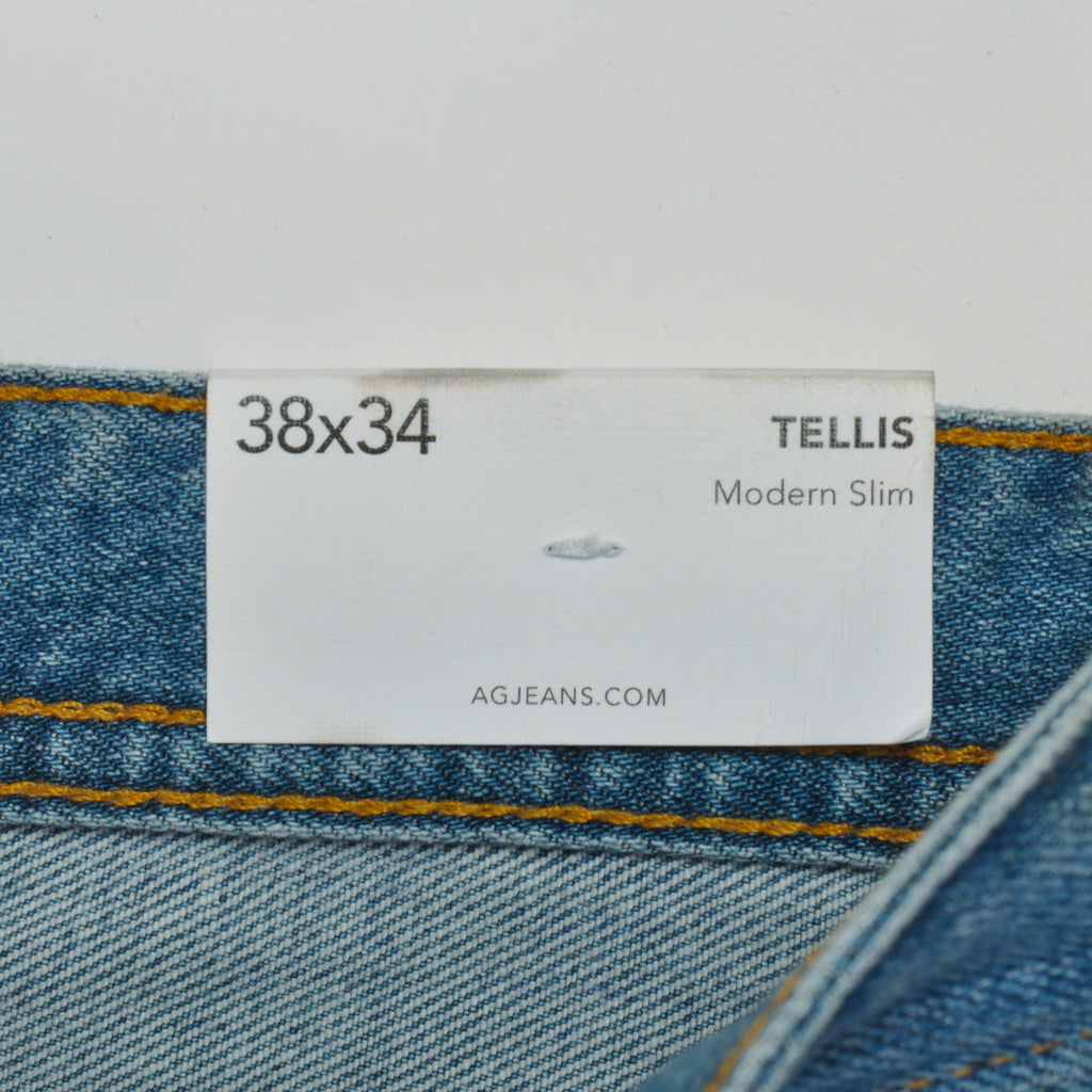 AG Jeans NWT Blue Tellis Modern Slim Fit Jeans