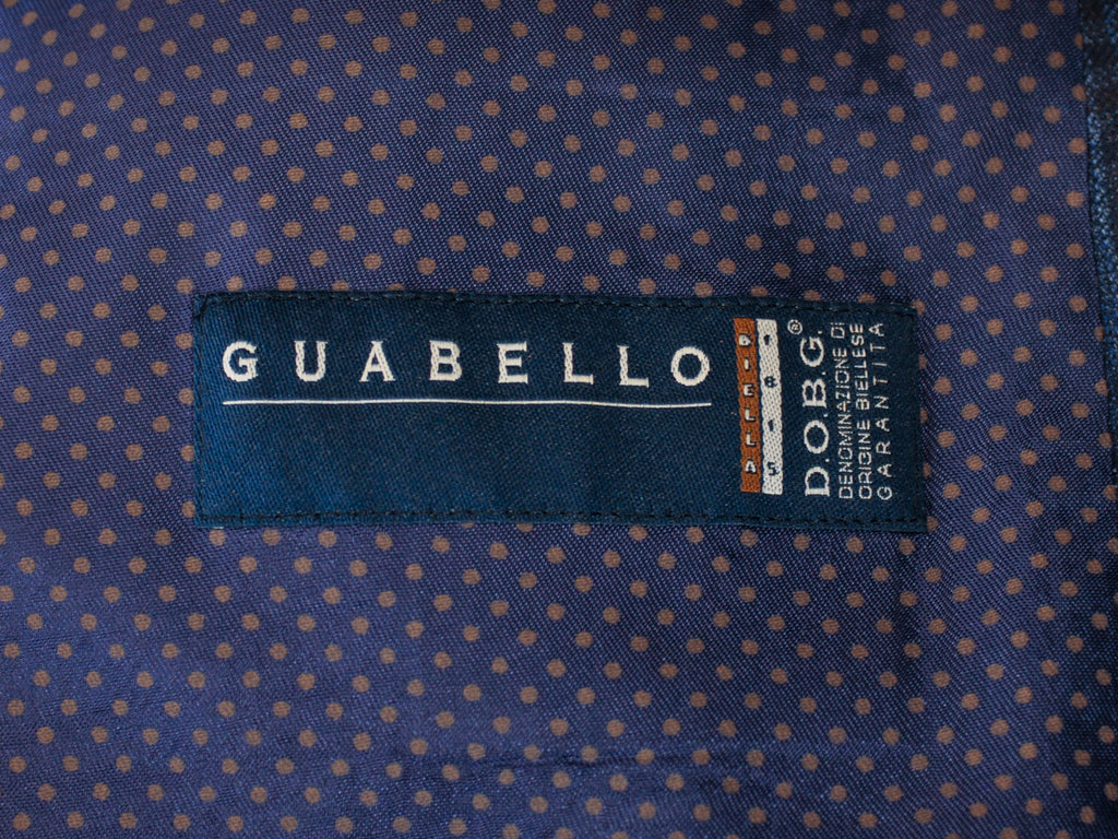 Sand Copenhagen Blue Check Wool Blazer