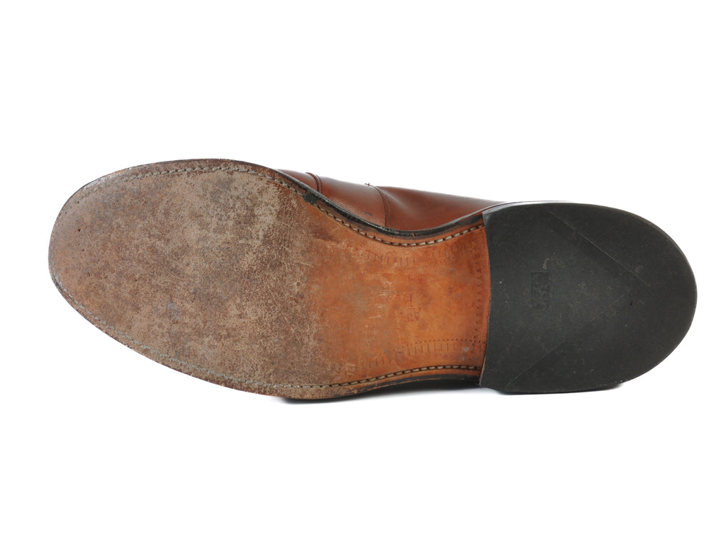 Allen Edmonds Brown Newport Tassel Loafers