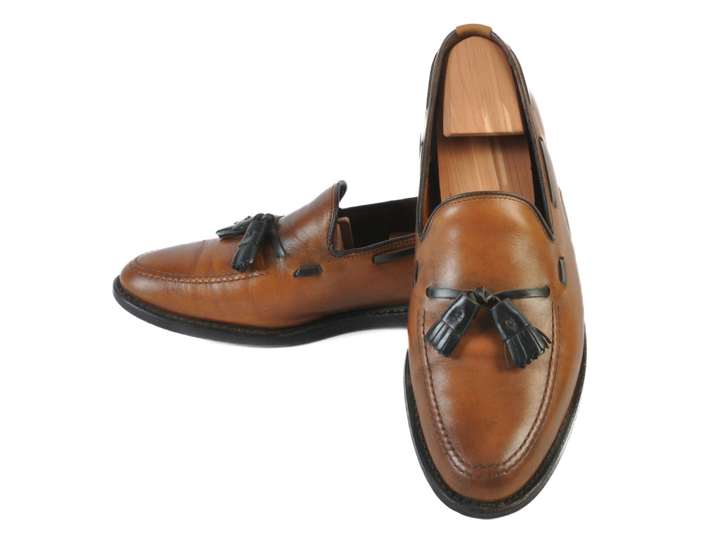 Allen Edmonds Brown Grayson Tassel Loafers