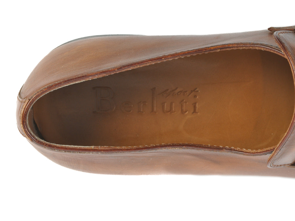 Berluti Brown Penny Loafers