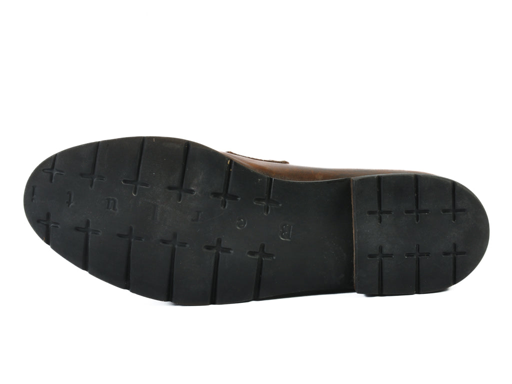 Berluti Brown Penny Loafers