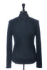 Chanel Black Terry Collared Knit