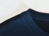 Theory Navy and Black Hilles Cashmere Crew Neck Sweater