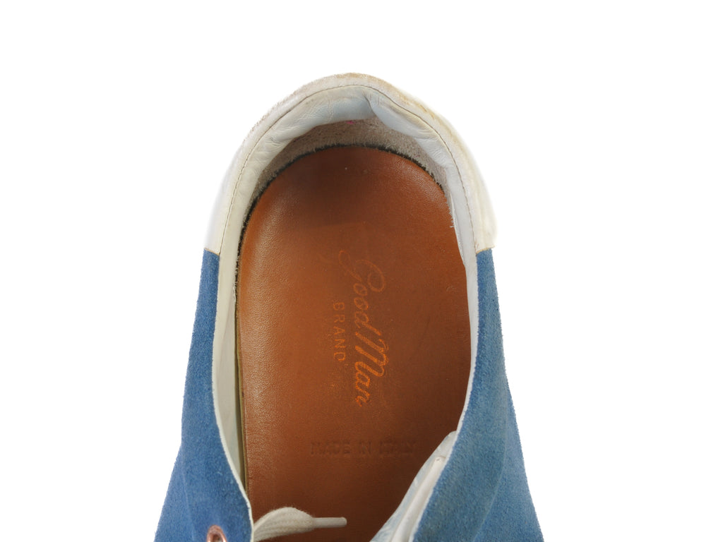 Goodman Blue Suede Sneakers