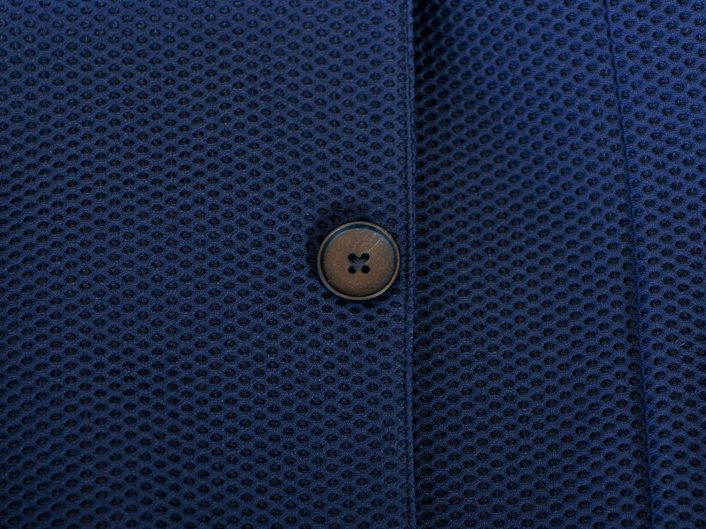 Hugo Boss Navy Blue Honeycomb Twill Noswen-J Slim Fit Blazer
