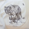 Bastille Rive Droit White Supercar Print T-Shirt