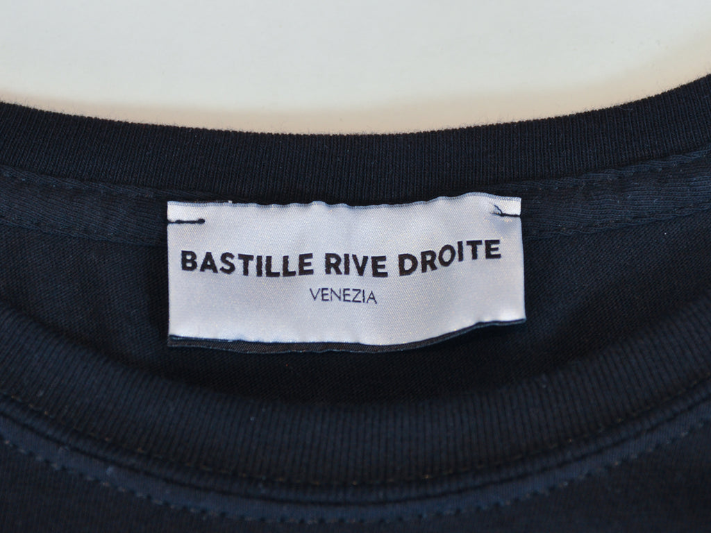 Bastille Rive Droit Black Porsche Print T-Shirt