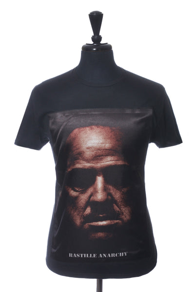 Bastille Rive Droit Black Godfather Print T-Shirt
