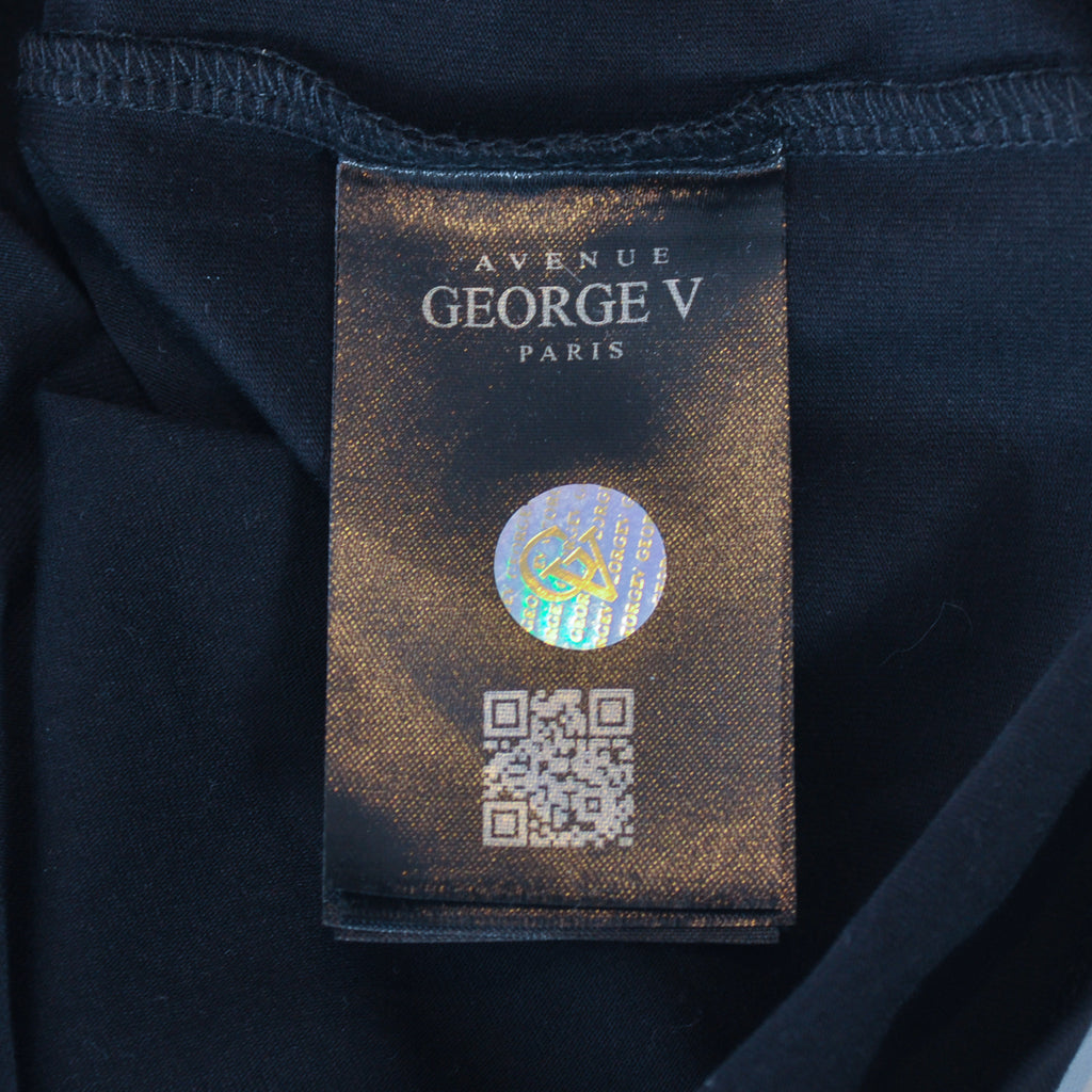 Avenue George V Paris Black Bear T-Shirt