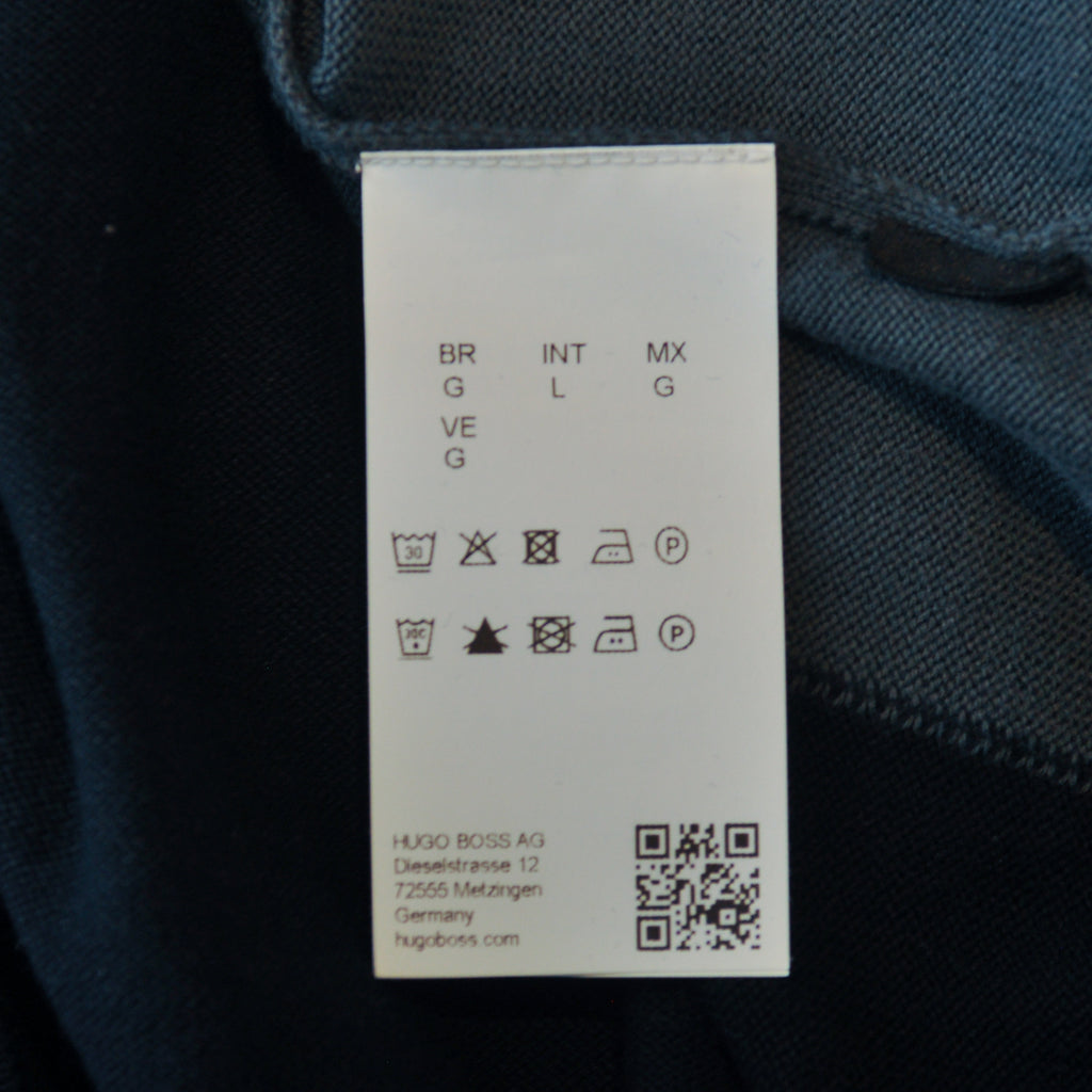 Hugo Boss Color Block Garneo Crew Neck Sweater