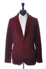 Maurizio Baldassari Merlot Knit Swacket Blazer