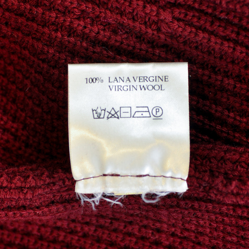 Maurizio Baldassari Merlot Knit Swacket Blazer