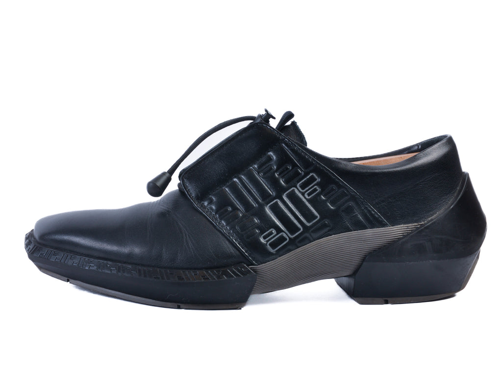 Fluevog Black Manifold Witness Shoes