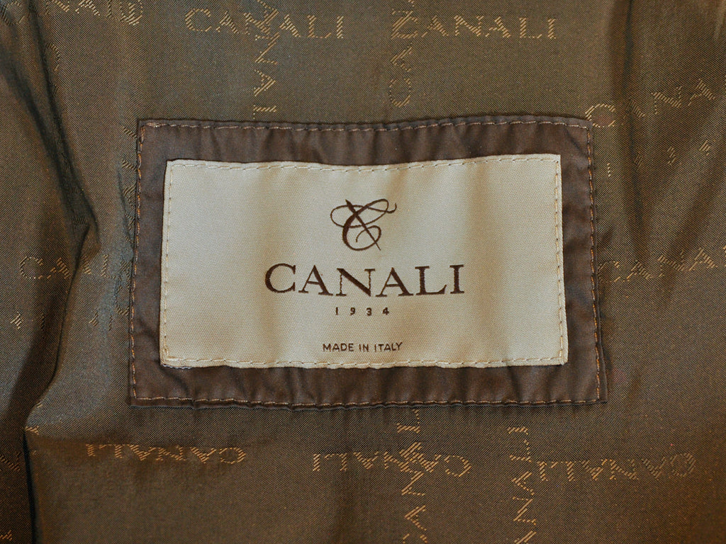Canali 1934 Green Water Repellent Jacket