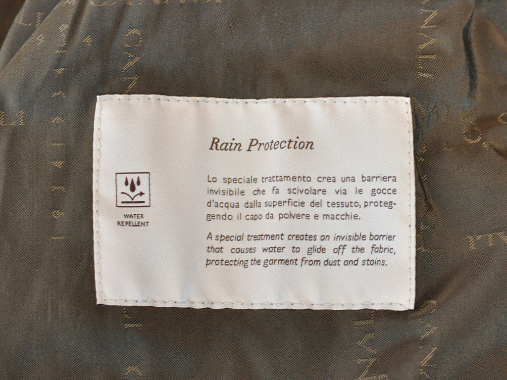 Canali 1934 Green Water Repellent Jacket