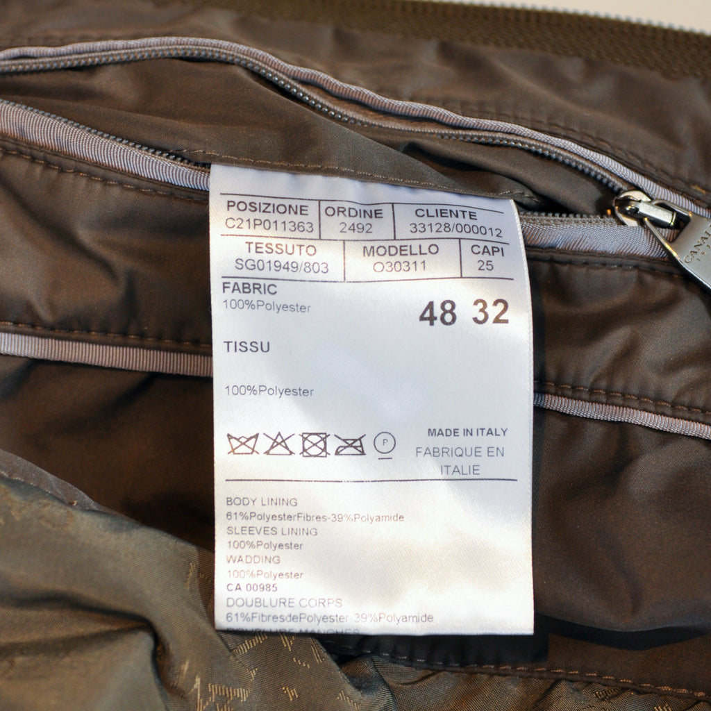 Canali 1934 Green Water Repellent Jacket