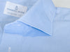 Emanuel Berg Blue Microstripe Modern Fit Shirt