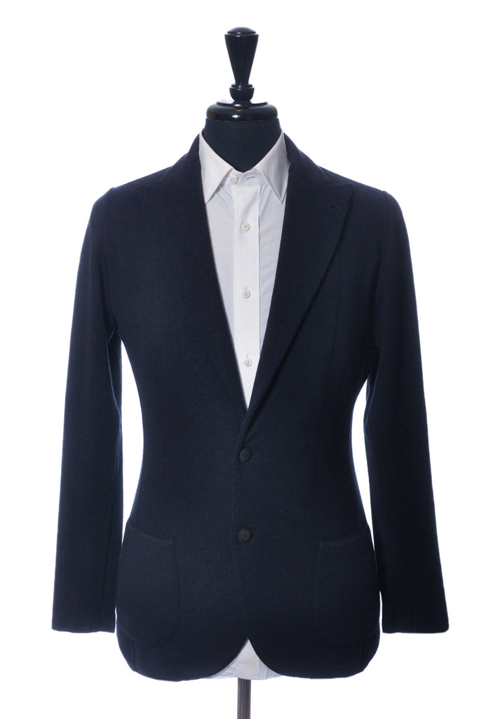 Lardini Charcoal Grey Knit Blazer
