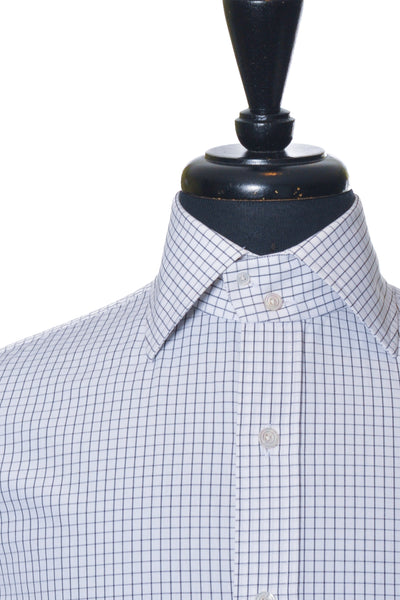 Tom Ford Black on White Graph Check Shirt