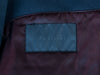 Pal Zileri Navy Blue Wool Twill Overcoat