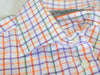 Etro Orange Check Shirt