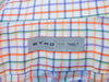 Etro Orange Check Shirt