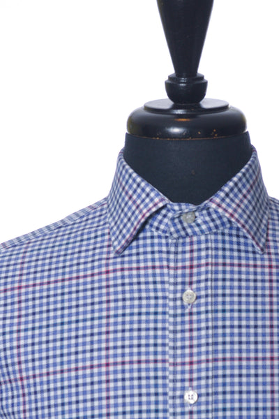 Etro Blue Check Shirt