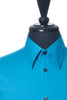 Versace Collection Teal Blue Trend Dress Shirt