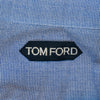 Tom Ford Blue Twill French Cuff Dress Shirt at Luxmrkt Mens Wear Consignment luxmrkt.ca luxmrkt.com