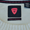 Strellson Cement Grey Cotton Crew Neck Sweater