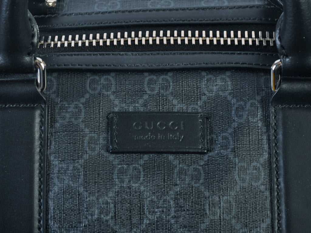 Gucci Black Duffle Bag