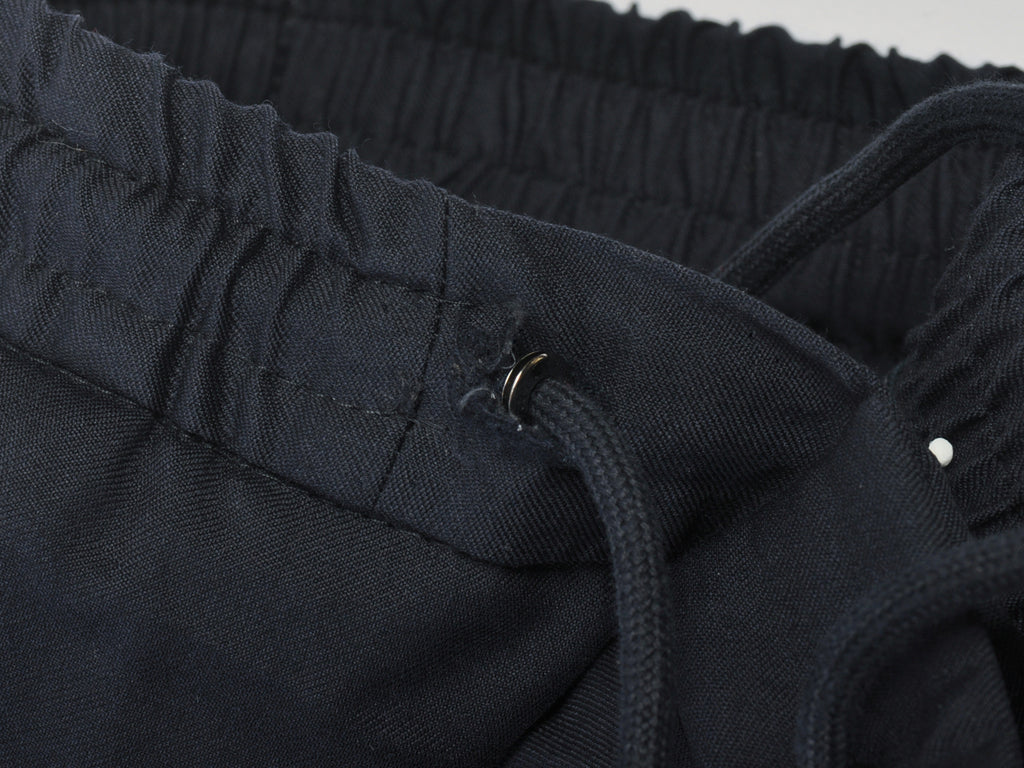 Hugo Boss Navy Blue Banks Drawstring Pants