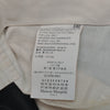 Maison Margiela Navy Blue Cut Waist Dress Pants