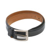 Allen Edmonds Black Calfskin Leather Belt