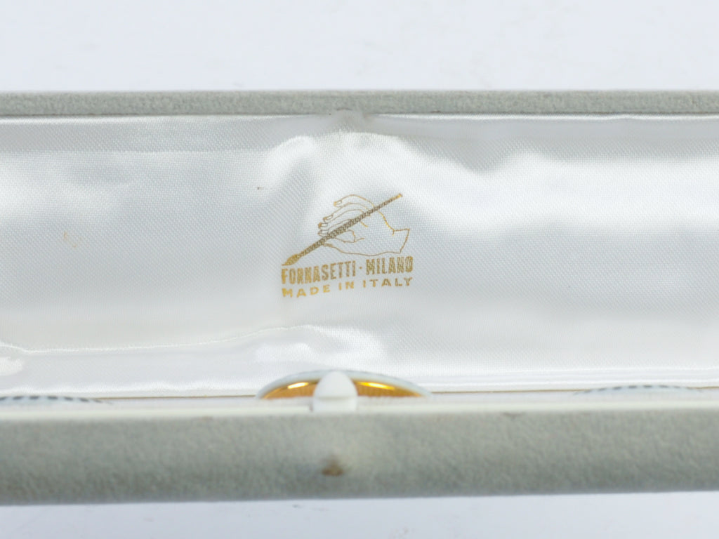 Fornasetti Milano White Ceramic Sun Button Set