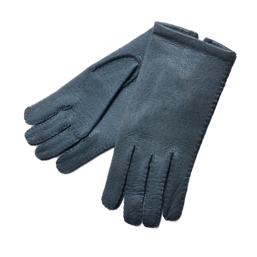 Ulisses Lisboa Grey Leather Gloves