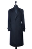 Canali Vintage Black Overcoat