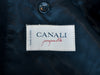 Canali Vintage Black Overcoat