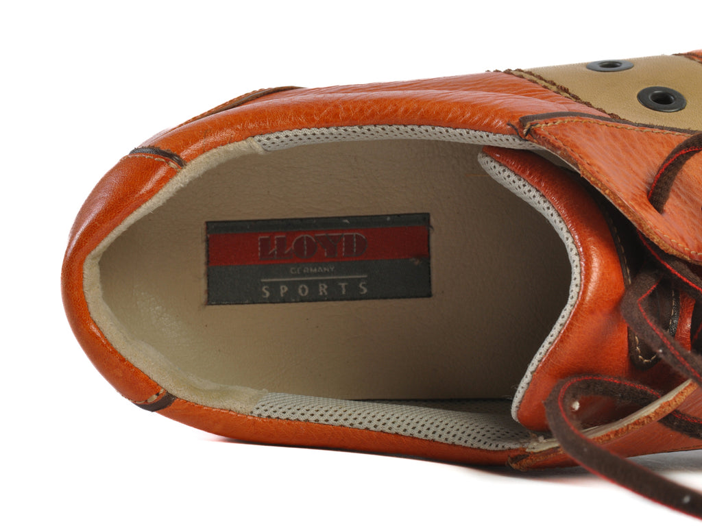 Lloyd Germany Orange Sneakers