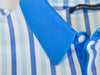 Aquascutum Blue Awning Stripe Polo Shirt