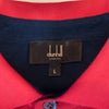 Dunhill Deep Red Long Sleeve Polo Shirt