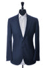Luigi Bianchi Navy Blue Wool Blazer