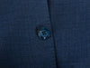 Luigi Bianchi Navy Blue Wool Blazer