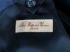 Luigi Bianchi Navy Blue Wool Blazer