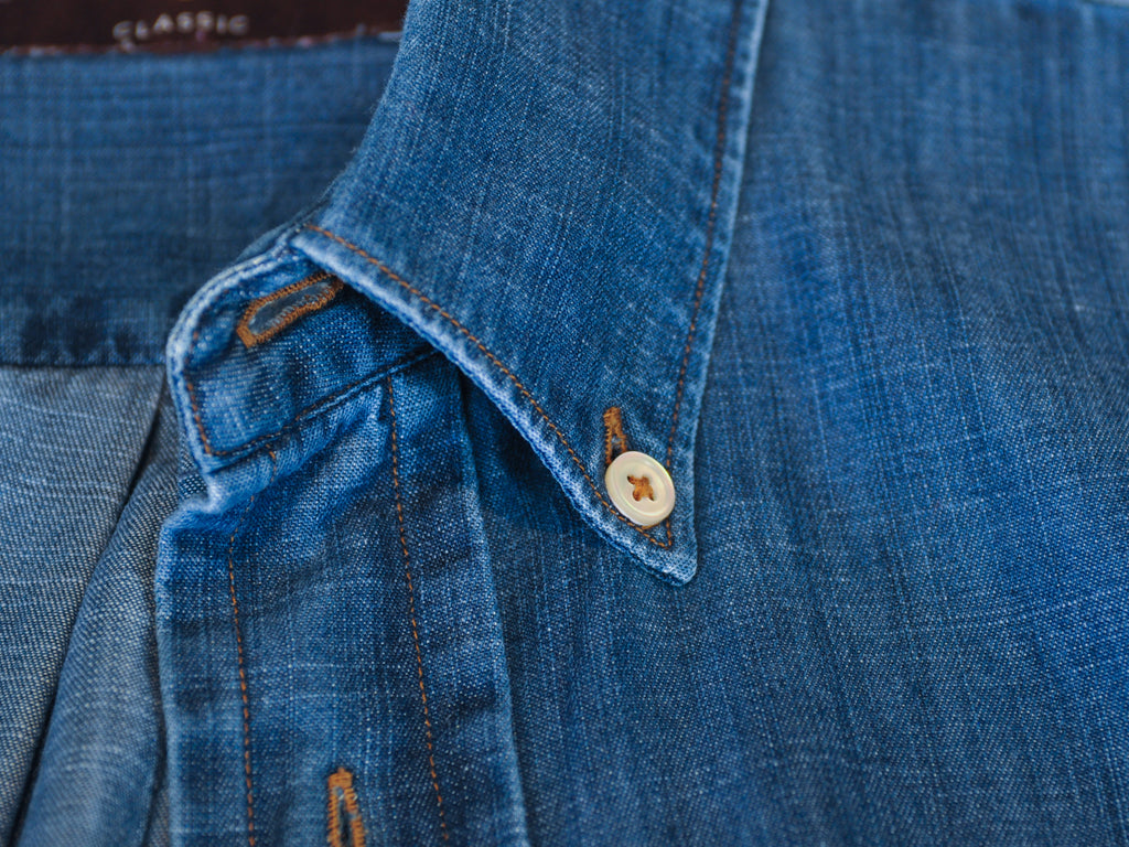 Robert Talbott Classic Denim Shirt