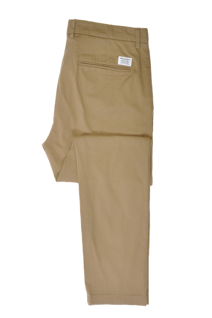 Norse Projects Brown Aros Slim Fit Stretch Twill Chinos